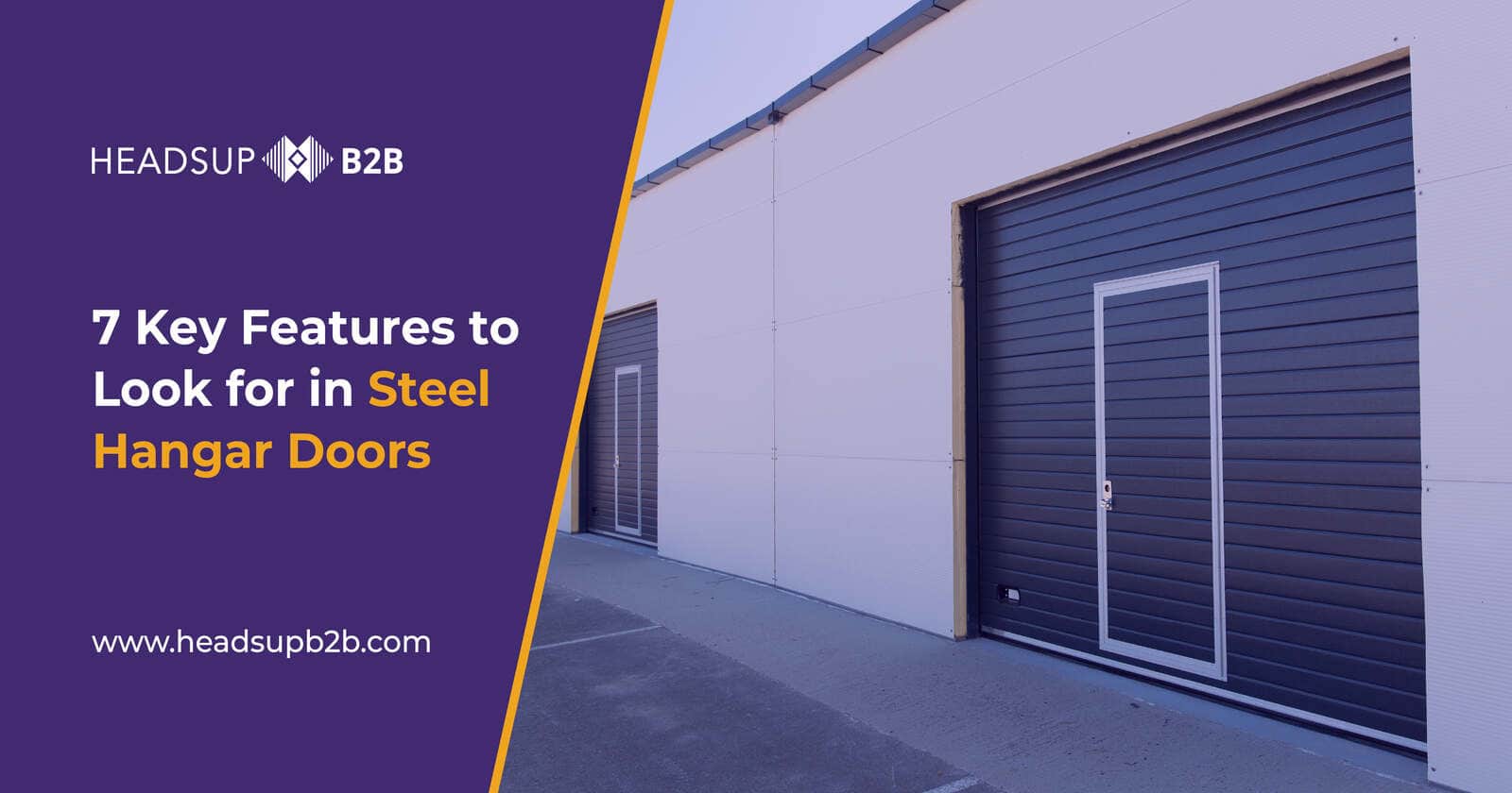 7 Key Features to Look for in Steel Hangar Doors