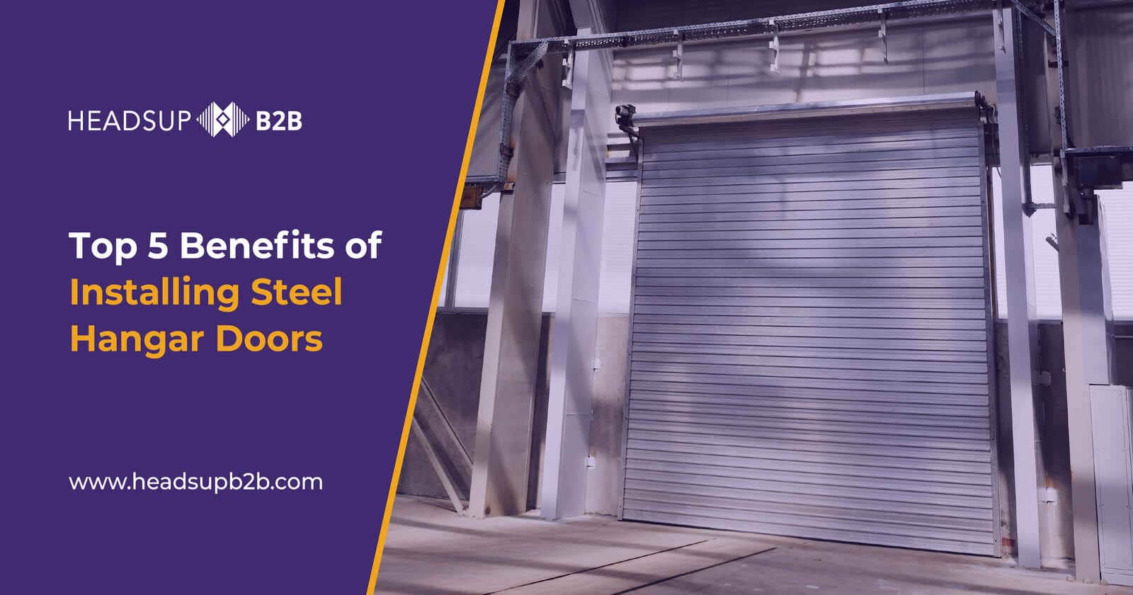 Top 5 Benefits of Installing Steel Hangar Doors