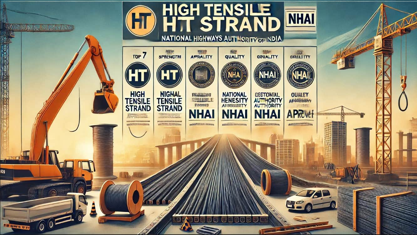 Top 7 HT Strand Brands Approved by NHAI for Your Next Construction Project