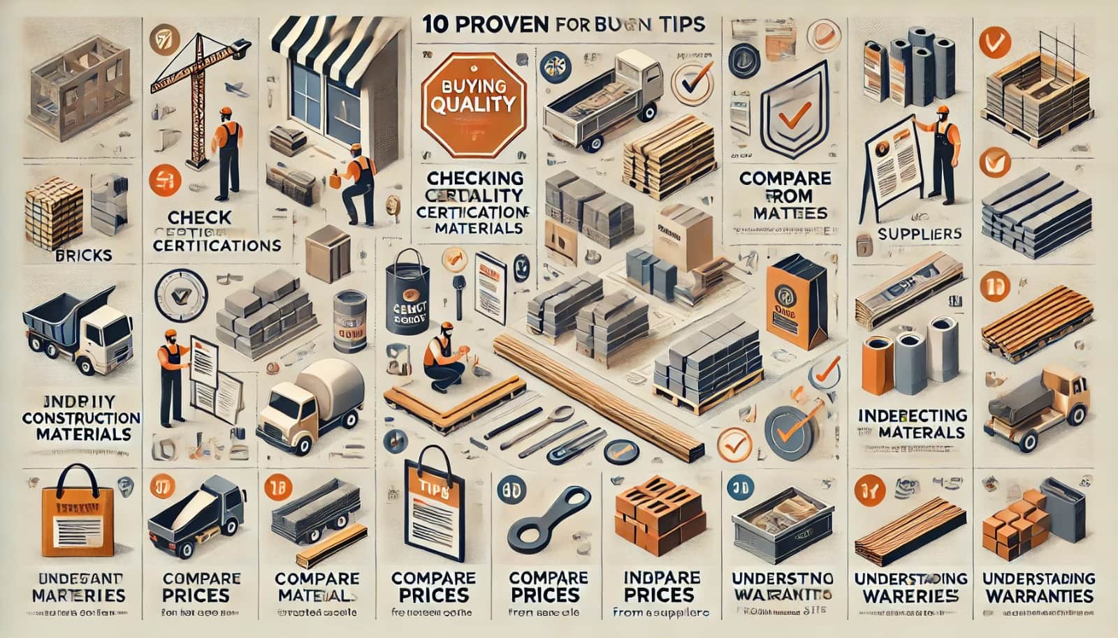 10 Tips for Buying Quality Construction Materials