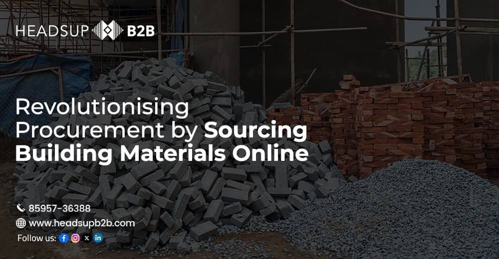 Revolutionising Procurement by Sourcing Building Materials Online
