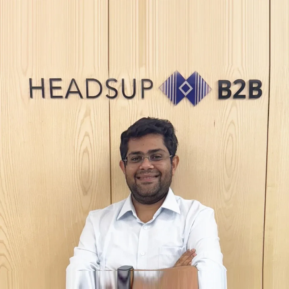 Sumit Kumar, Founder & Director, Headsup B2B