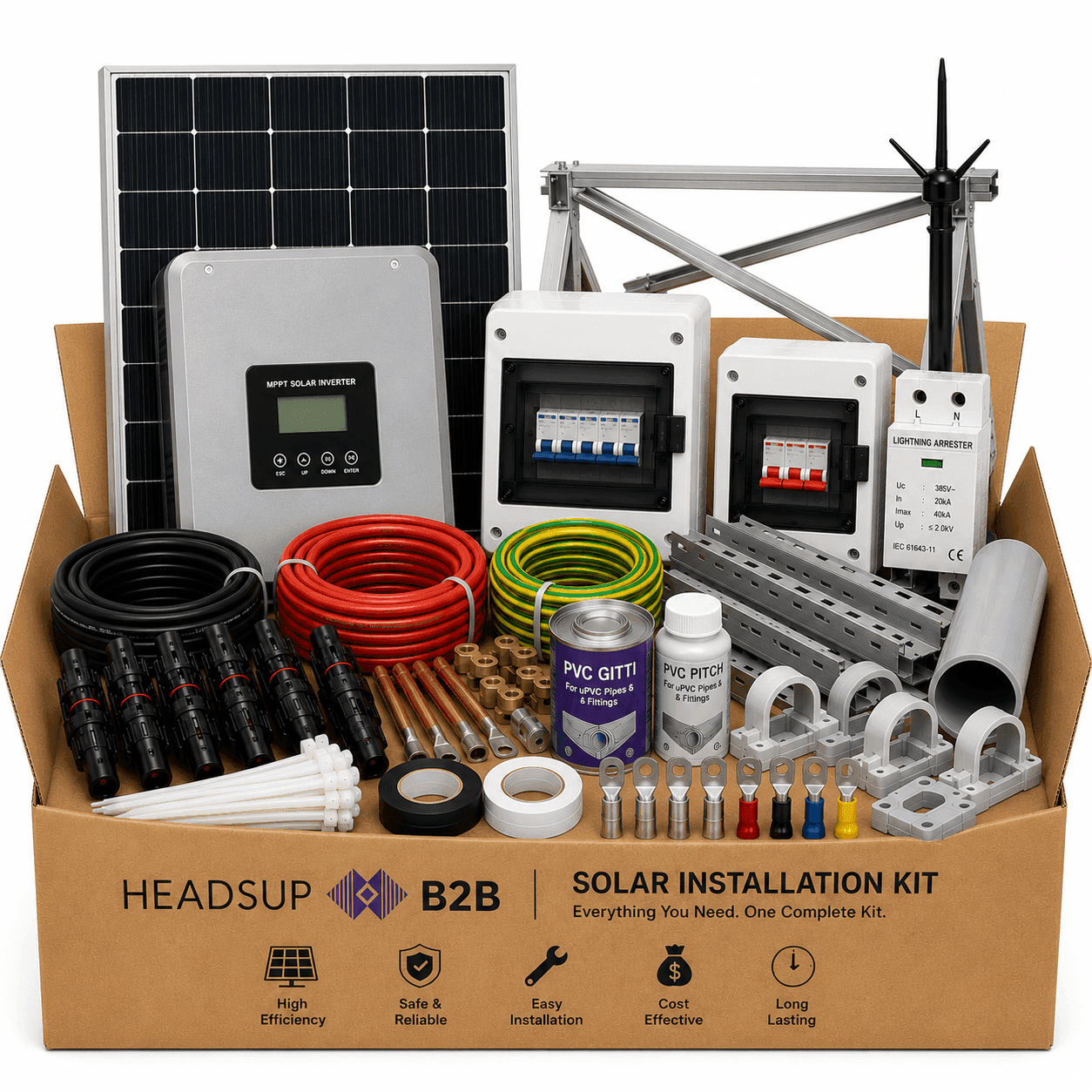 OnGrid DCR/NON DCR 3.3 kW Kit
