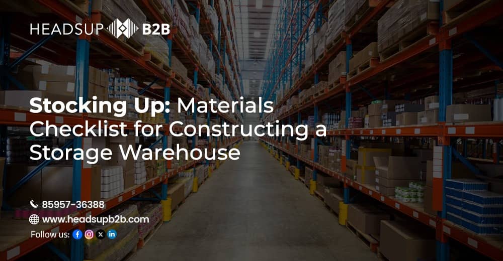 Stocking Up: Materials Checklist for Constructing a Storage Warehouse