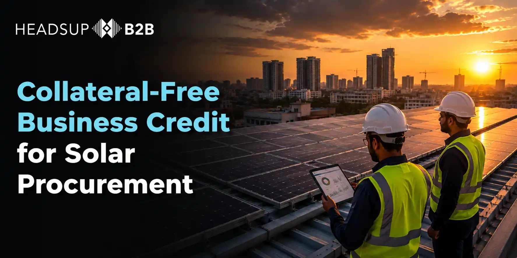 Collateral-Free Business Credit for Solar Procurement