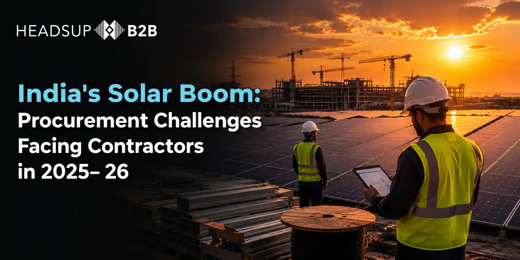 India's Solar Boom: Procurement Challenges Facing Contractors in 2026–27