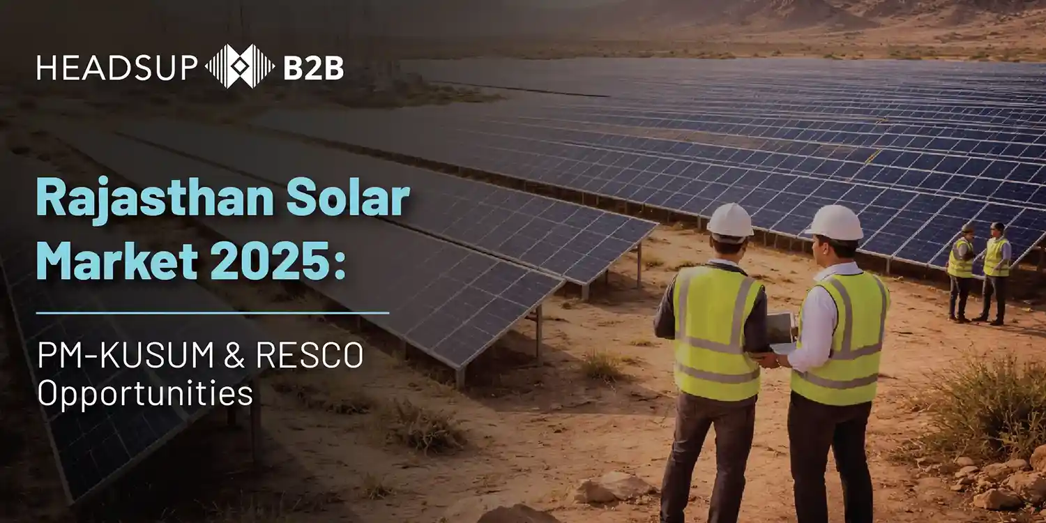 Rajasthan Solar Market 2025: PM-KUSUM & RESCO Opportunities