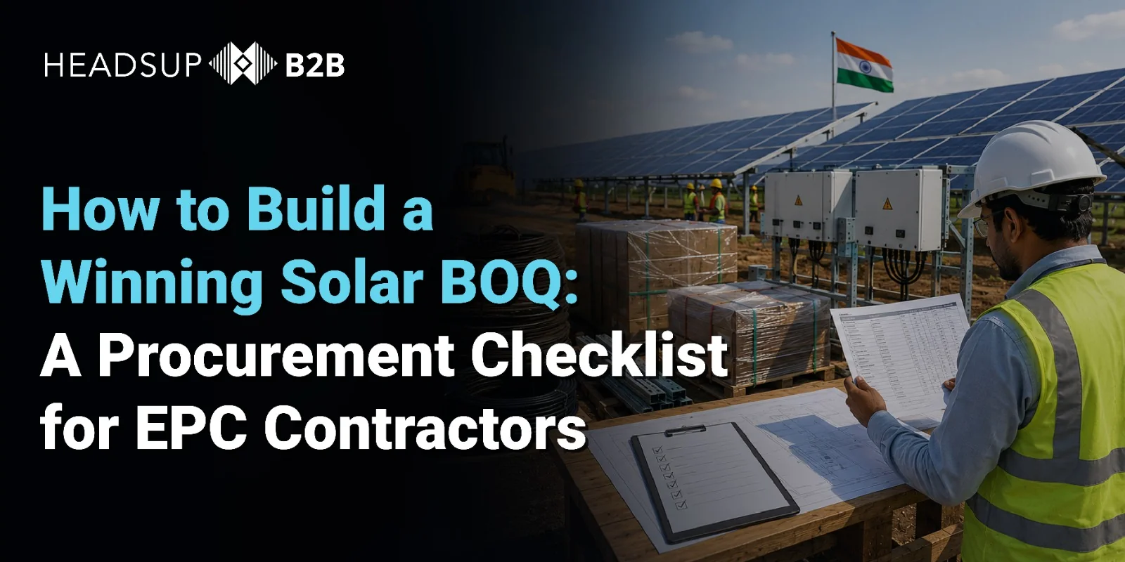 How to Build a Winning Solar BOQ: A Procurement Checklist for EPC Contractors