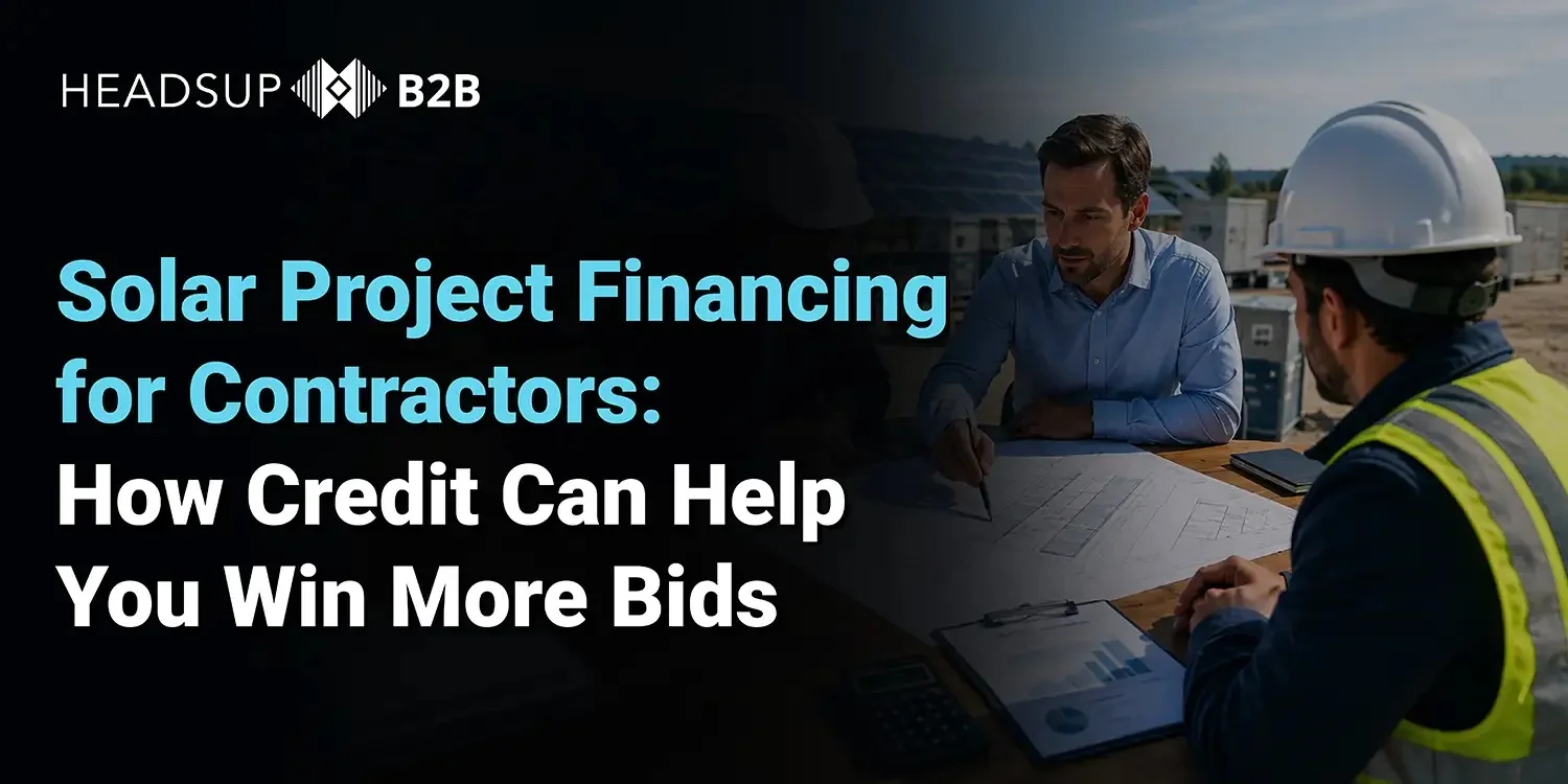 Solar Project Financing for Contractors
