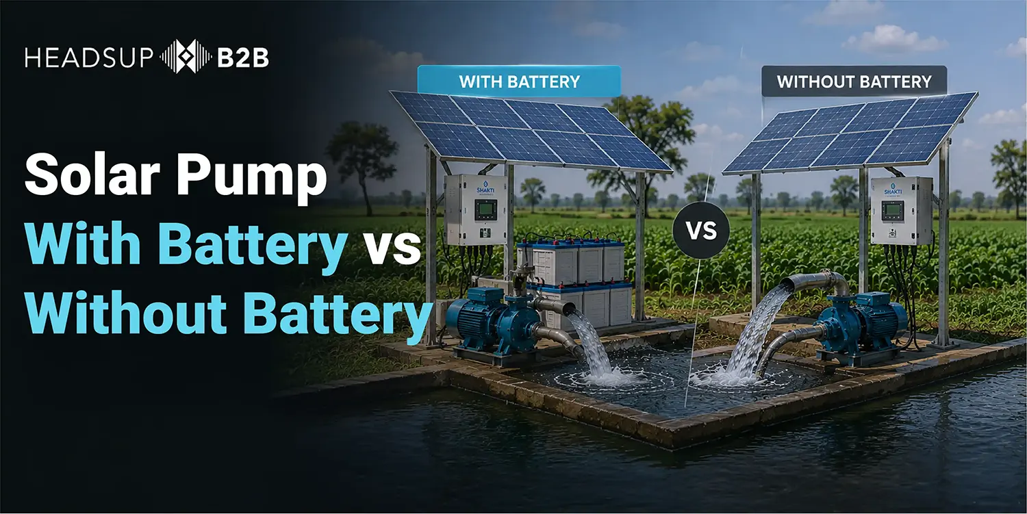 Solar Pump with Battery vs Without Battery — Complete Comparison Guide India 2026