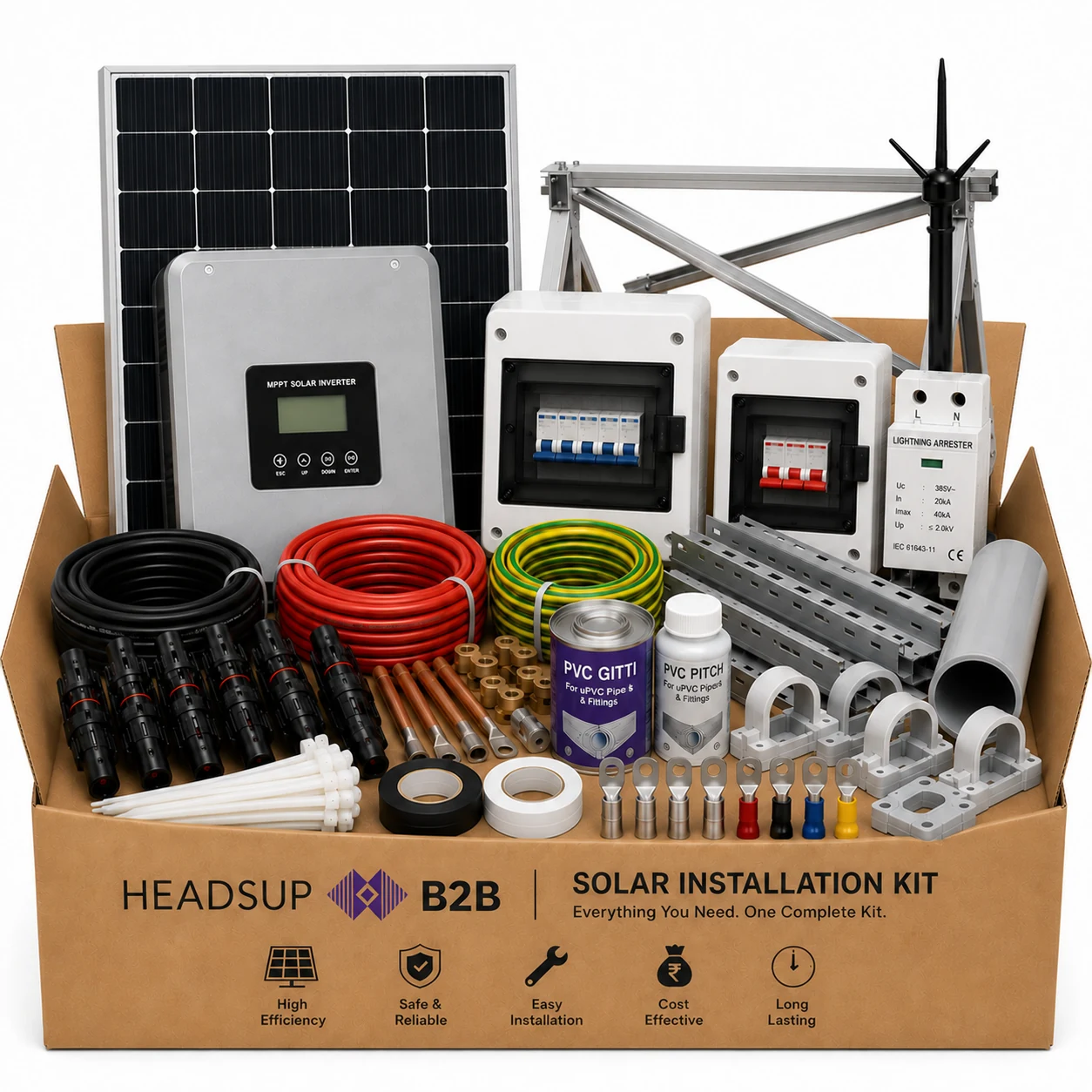 OnGrid DCR/NON DCR 3.3 kW Kit