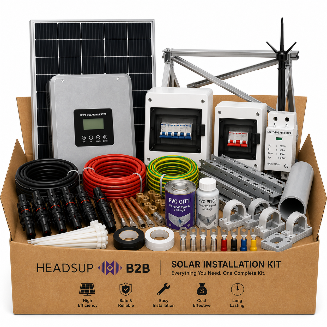 OnGrid DCR/NON DCR 3.3 kW Kit